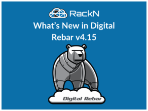 Thumbnail for post on the Digital Rebar v4.15. Image shows the Digital Rebar logo, a metal bear standing on a cloud.